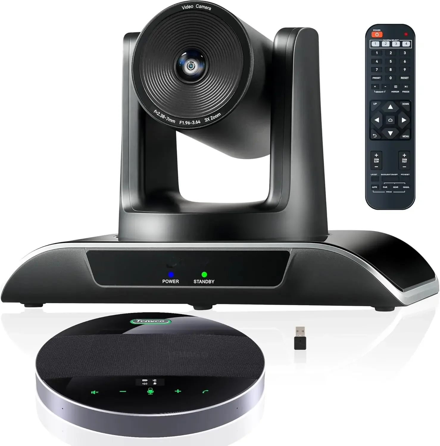 Conference Room1080p Camera And Wireless Speakerphone All-in-one Conference Video Camera System Bundle USB HDM1