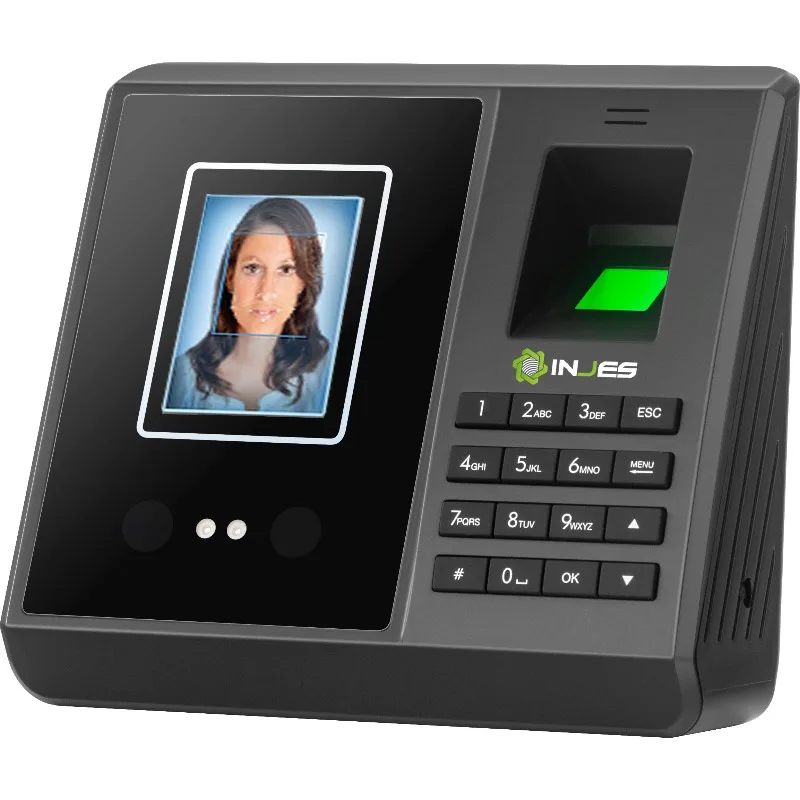 Kantoorbeveiligingssysteem Biometrische gezichtsherkenning Tijdregistratiemachine met eenvoudige toegangscontrole