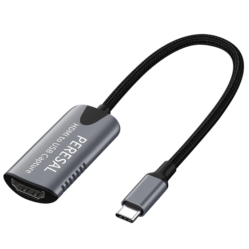 HD USB-карта захвата с HDMI на Type C, USB-преобразователь, DSLR-камера, монитор, совместное использование экрана в игре, трансляция в реальном времени, карта захвата