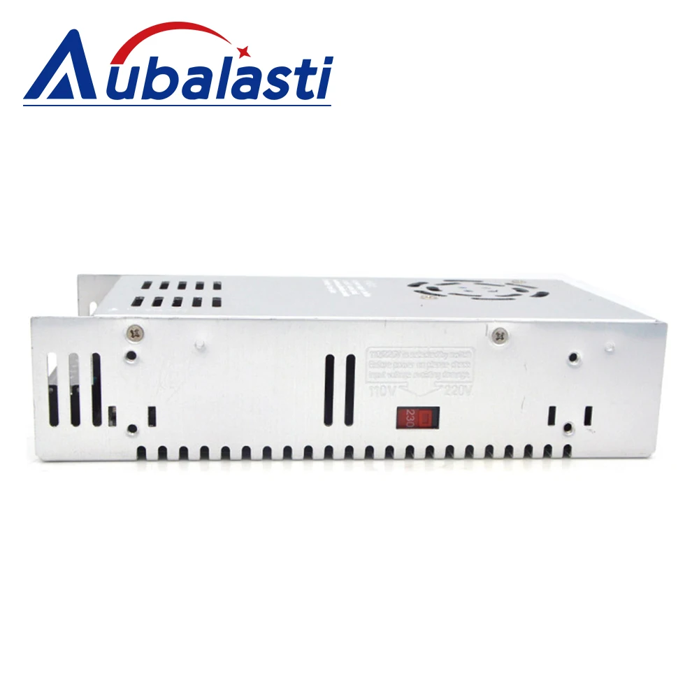 Aubalasti Meanwell Switch Fuente de alimentación AC220 a 0-24V 400W Regulado CC Ajustable 12V 36V 48V 60V 110V 220V