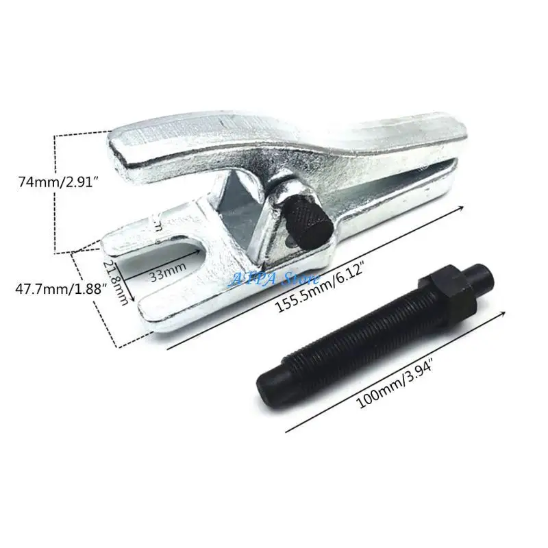 U13C Łatwa obsługa Ściągacz przegubów kulowych samochodu Niezawodne narzędzie do układu kierowniczego Trwałe