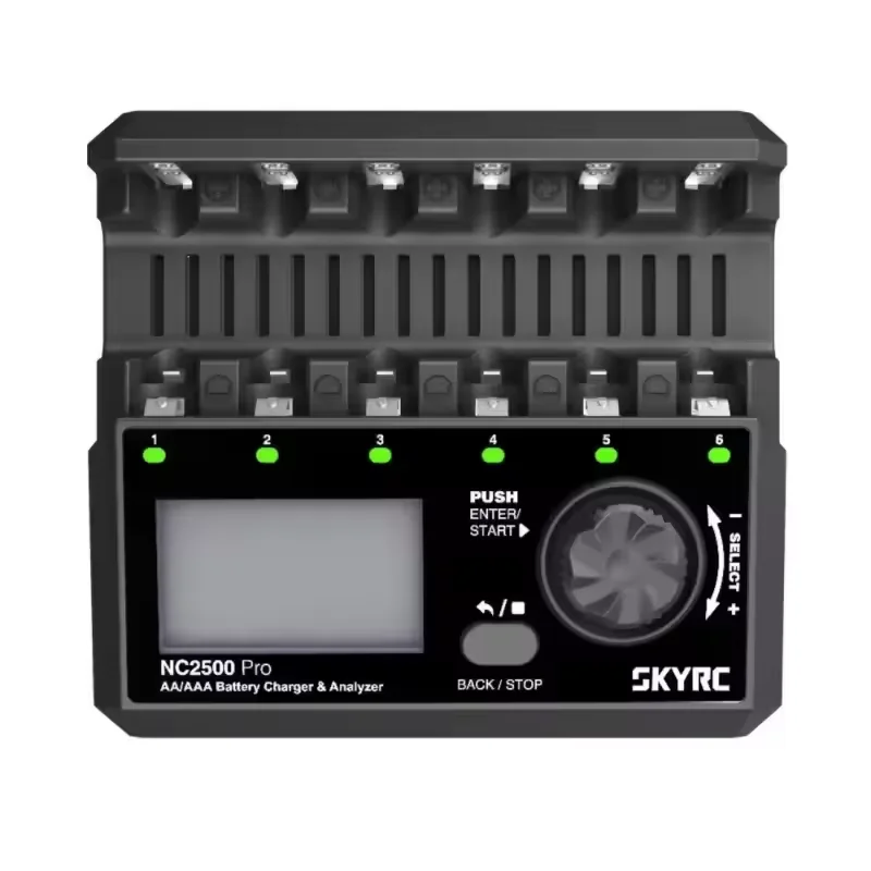 SKYRC NC2500 Pro DC 12V 3A AA/AAA NiMH/NiCD Battery Multi-function Charger Analyser