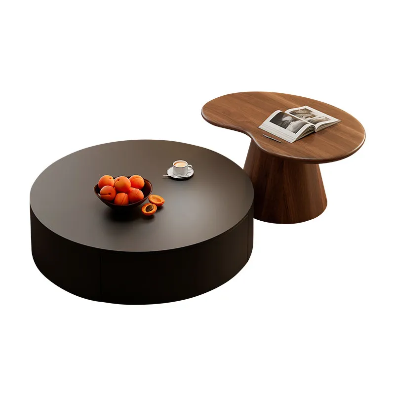 

Современный высококачественный круглый журнальный столик для гостиной, кофейный столик