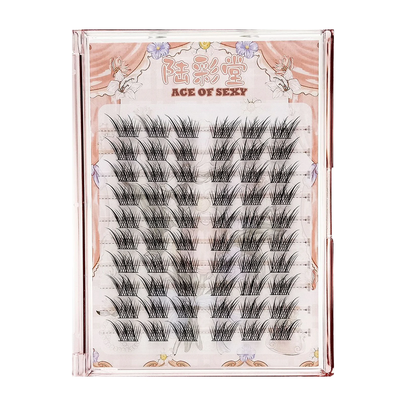 9-13mm Piekerige Individuele Cluster Wimper Lash Extensions Natuurlijke Zachte Anime Valse Wimpers Voor Dagelijkse Make-Up Tool