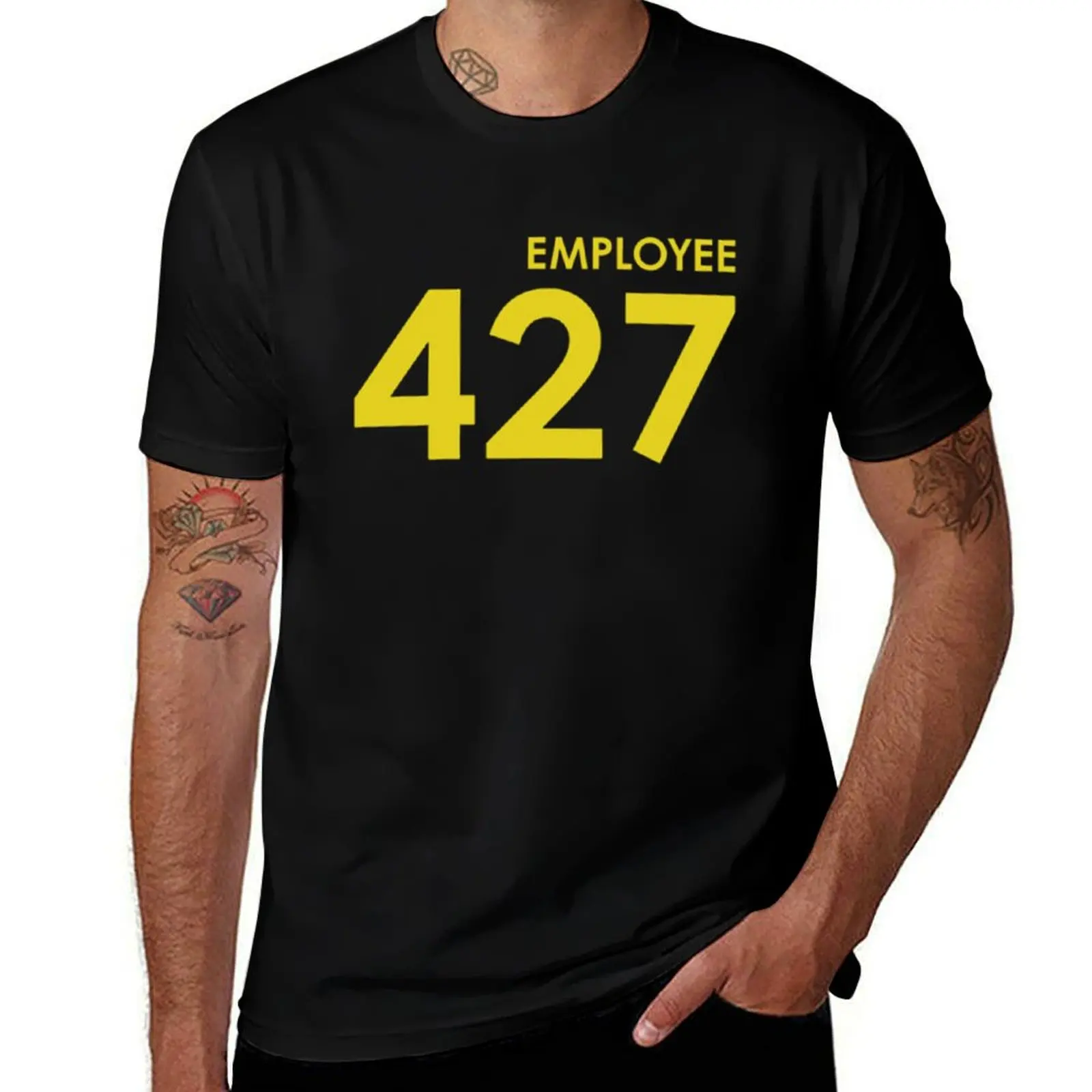 

The Stanley Parable Employee Number 427 v3 T-Shirt t shirts for man slim fit T-Shirt