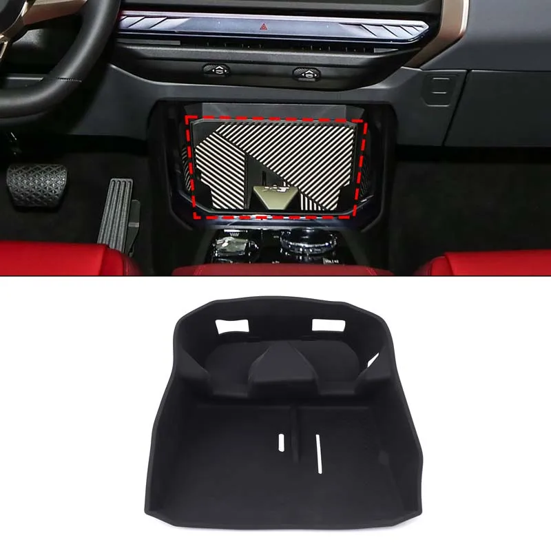 

TPE Central control wireless water filling cup storage tank pad Suitable For BMW X3 G45 2025+ Interior accessories