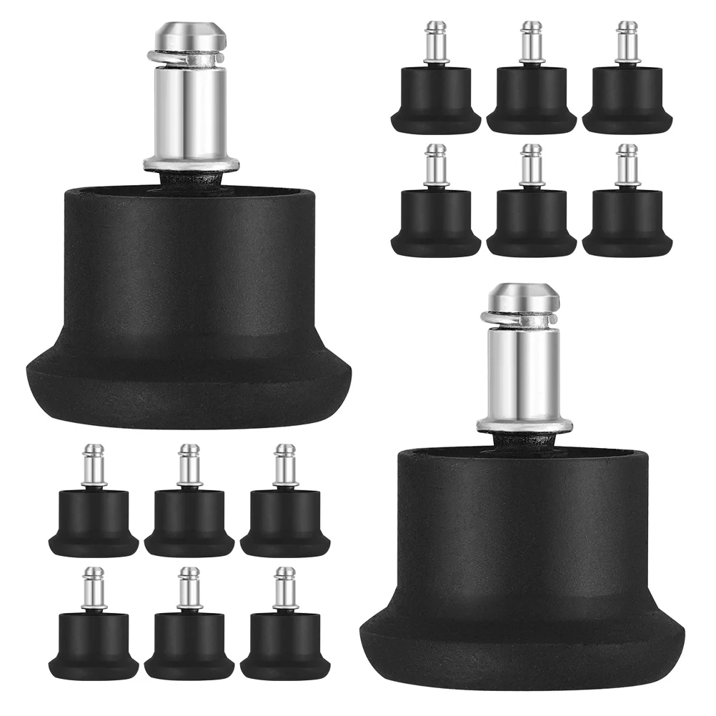

Chair Fixed Foot Pad Bell Glides Replacement Office for Carpet Base Desk Wheel Cover Protector Rug