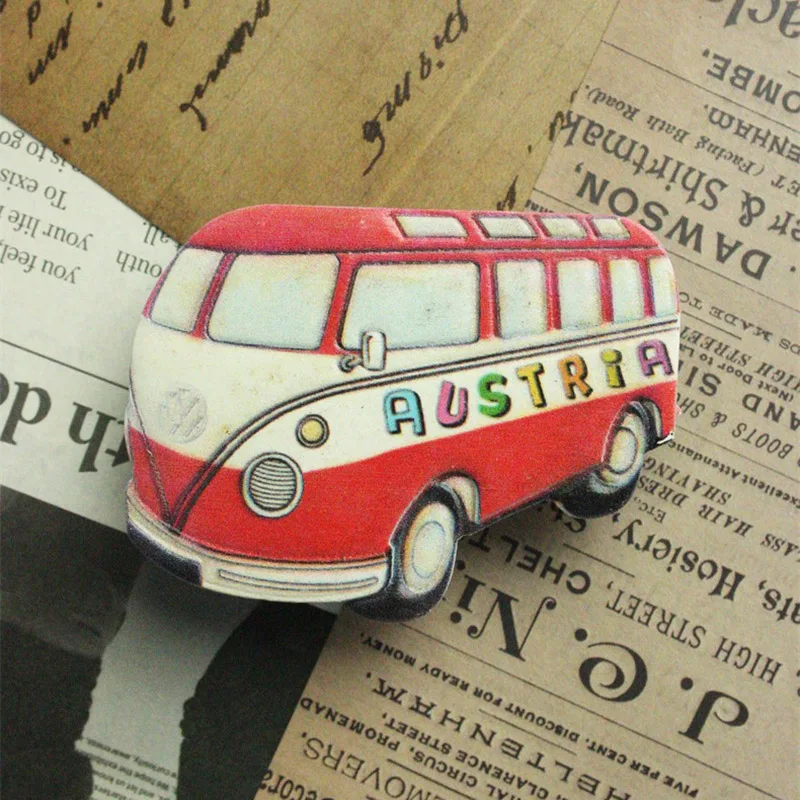 Austria 3D refrigerator magnet tourist souvenirs Refrigerator magnet decoration supplies collection arts and crafts gifts