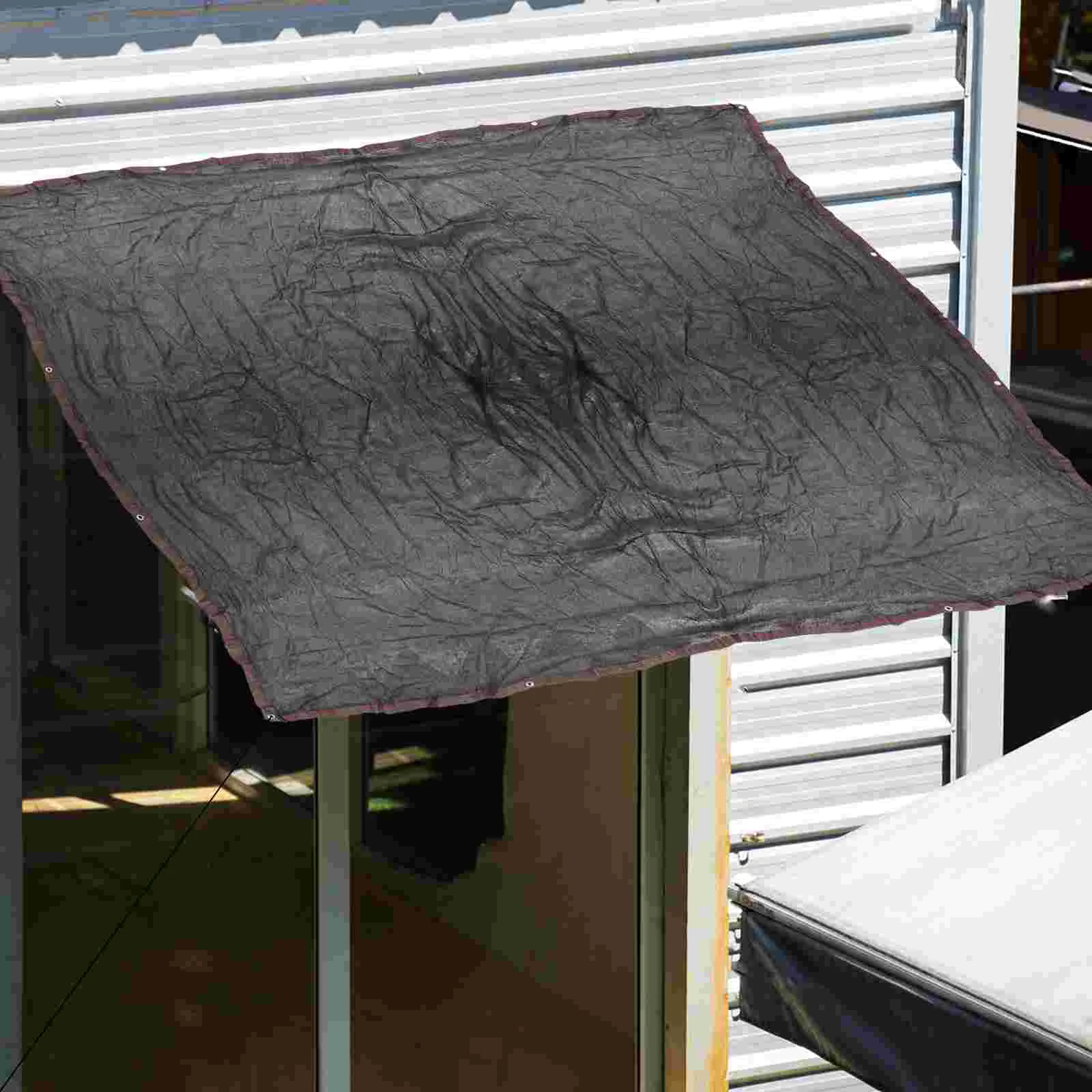 1PC 8 Stitching Shading Net Thickened Sunshade Net Heat Insulation Cloth Gardening Supply 3x4m thick shading net