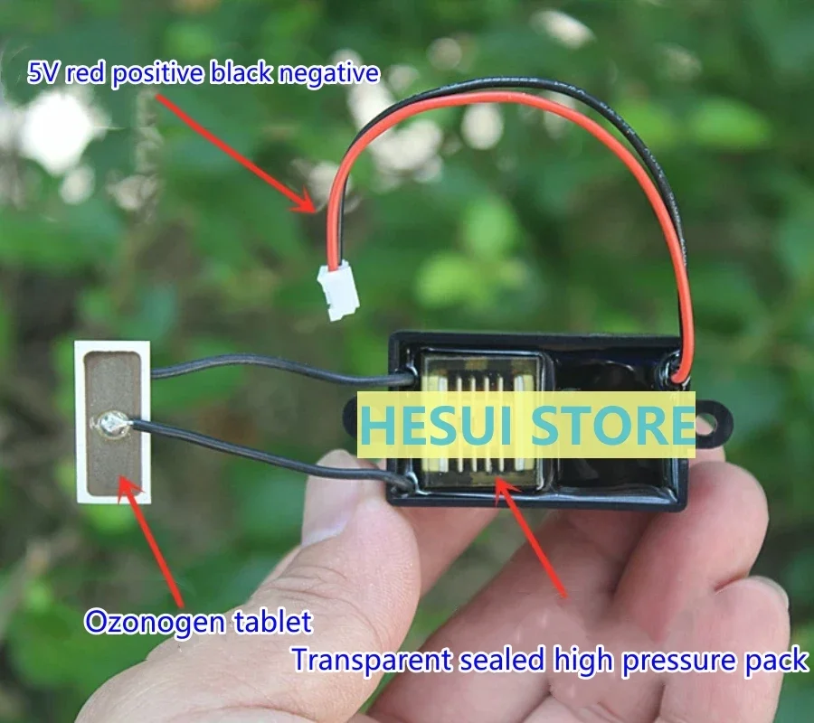 Ozone generator 5V 2W Air purification disinfection module accessories