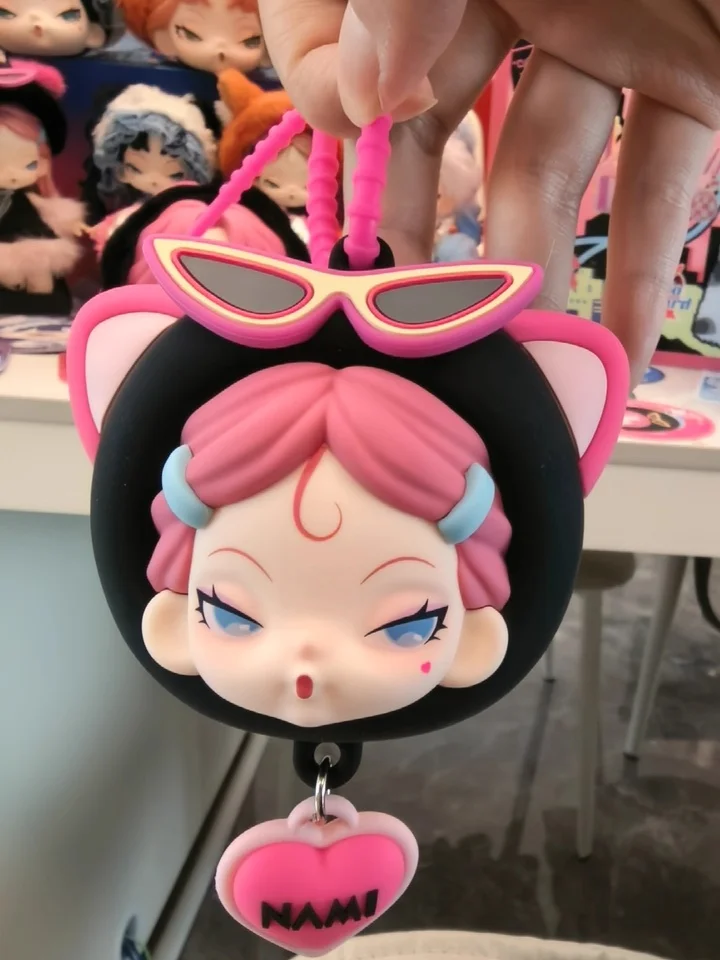 

Новый продукт в наличии Dododonami Shiny Cat/Diamond Rabbit, ограниченная серия, модная зеркальная подвесная карта, подарок-сюрприз для девочек