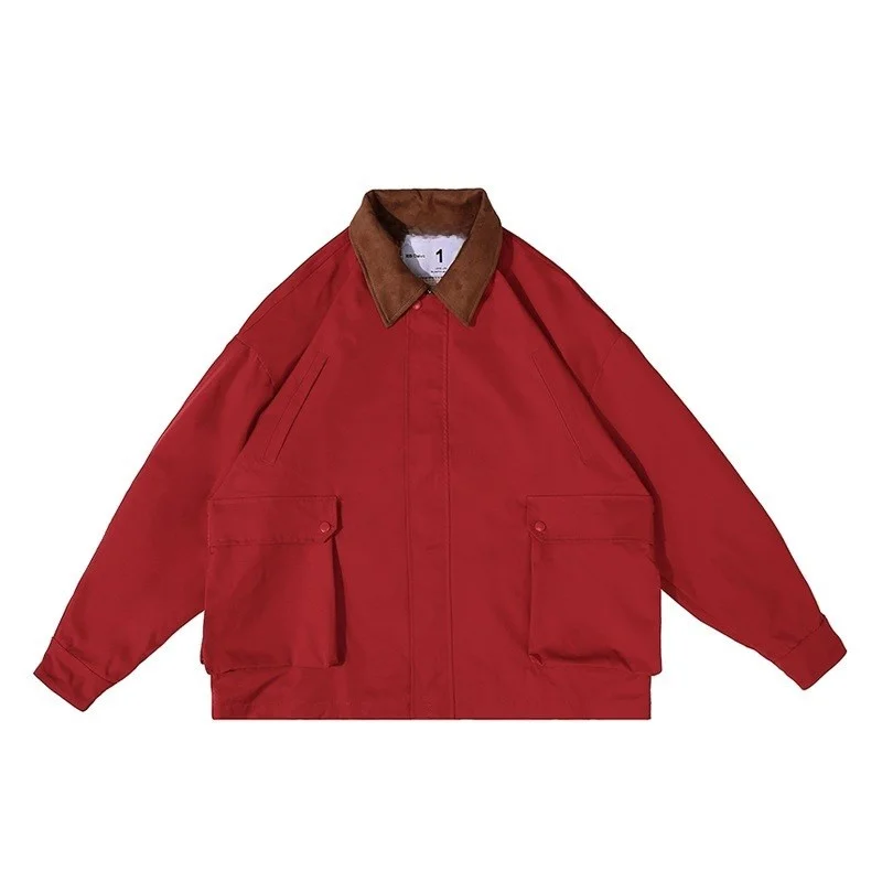 

Мужская охотничья куртка North Bouny в американском стиле, осенняя новинка, шесть цветов, повседневная рабочая одежда, свободный крой, полиэстер