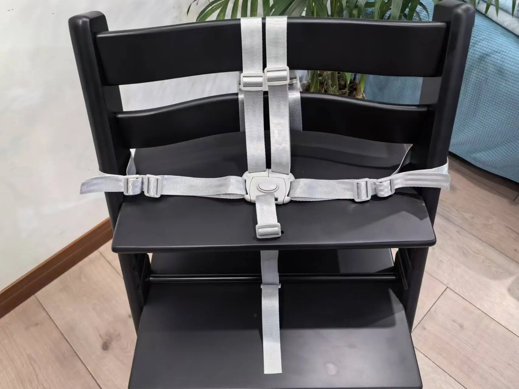 Baby Five-Point Safety Harness - Universal Fixing Strap for Stroller High Kids Rattan and Feeding Chair