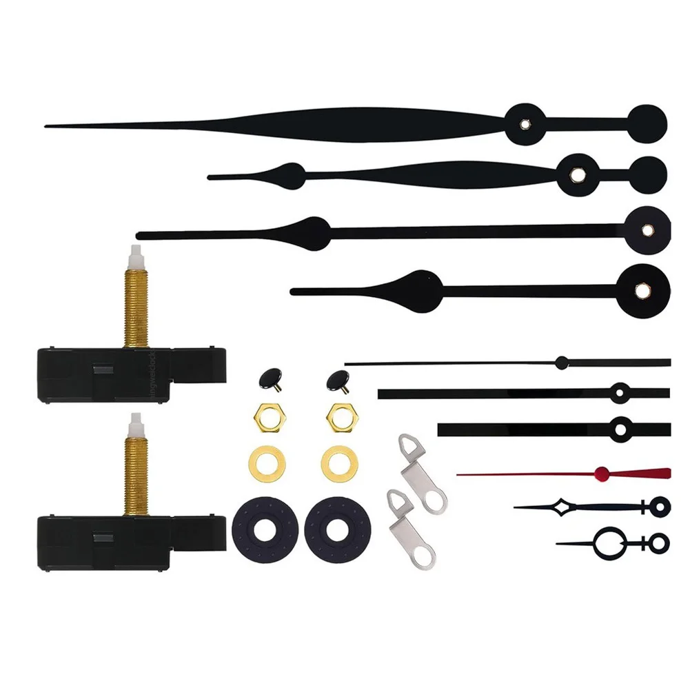 Quiet Wall Clock Movement Kit With 4 Sets Of Clock Handss 32mm Shaft DIY Accessories For Cross Stitch Clock Making