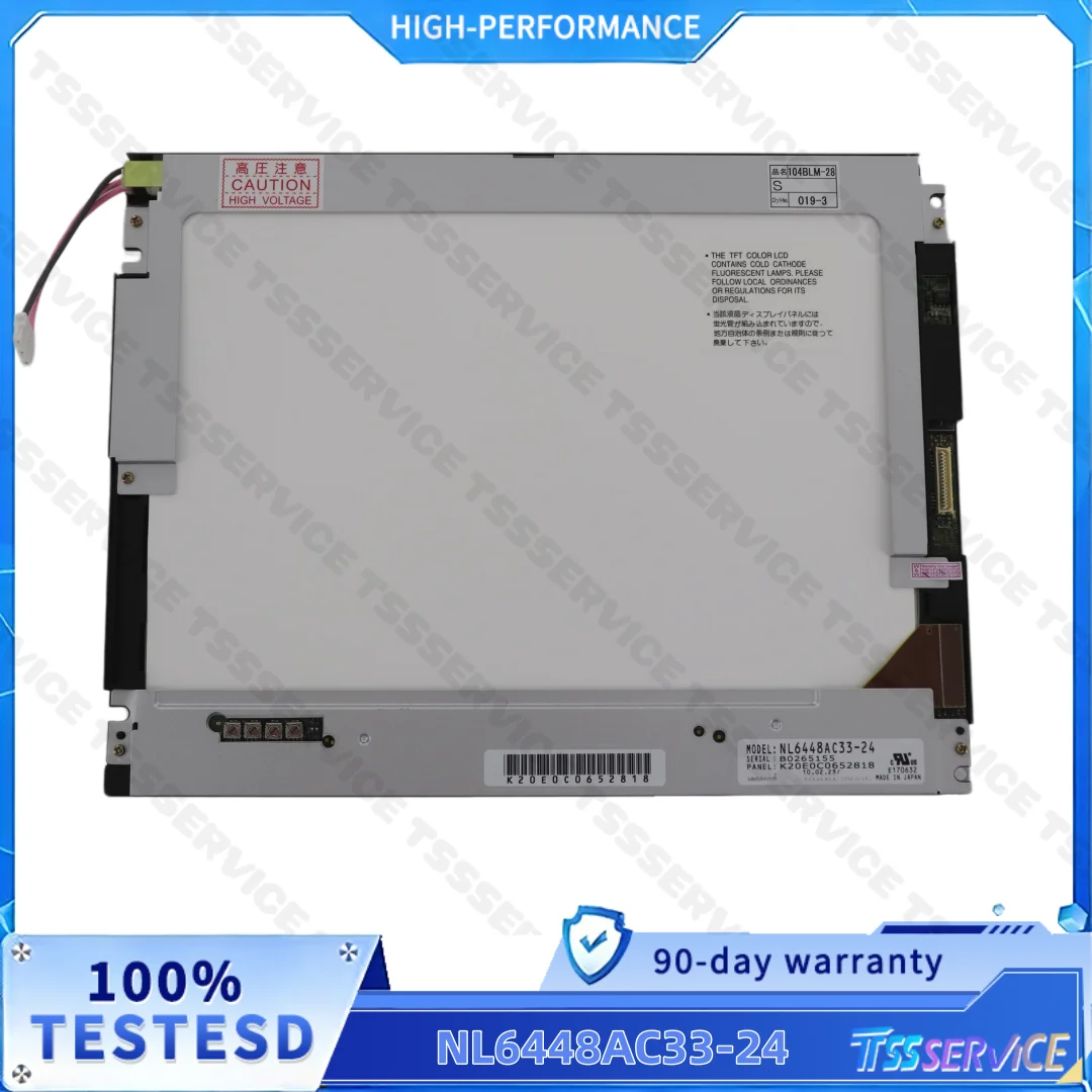NL6448AC33-24 10.4 inch 640*480 Resolution LCD panel fast shipping