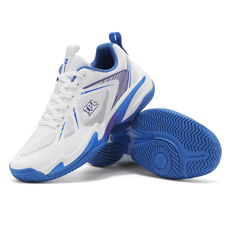 

Men's Badminton Shoes Tennis Sneakers Volleyball Shoes Squash Shoes Comfortable Anti-Slip Mesh Breathable Training Sneakers