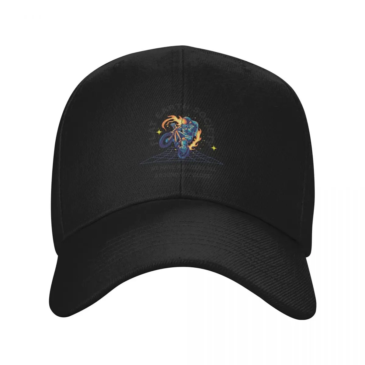 Flat Earth Society Baseball Cap Icon Rugby fishing hat Rave Hats For Men Women's