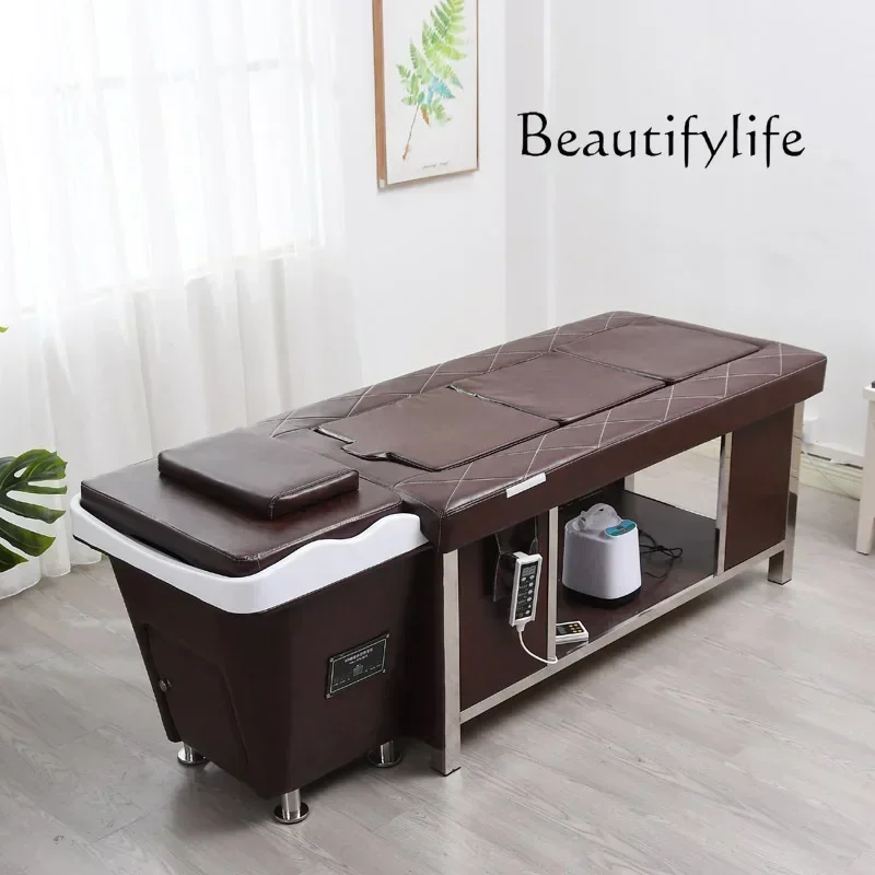 سرير علاج رأس الكى، سبا، تبخير، دوران المياه، علاج العناية بالرأس، شامبو تجريف ميريديان #5