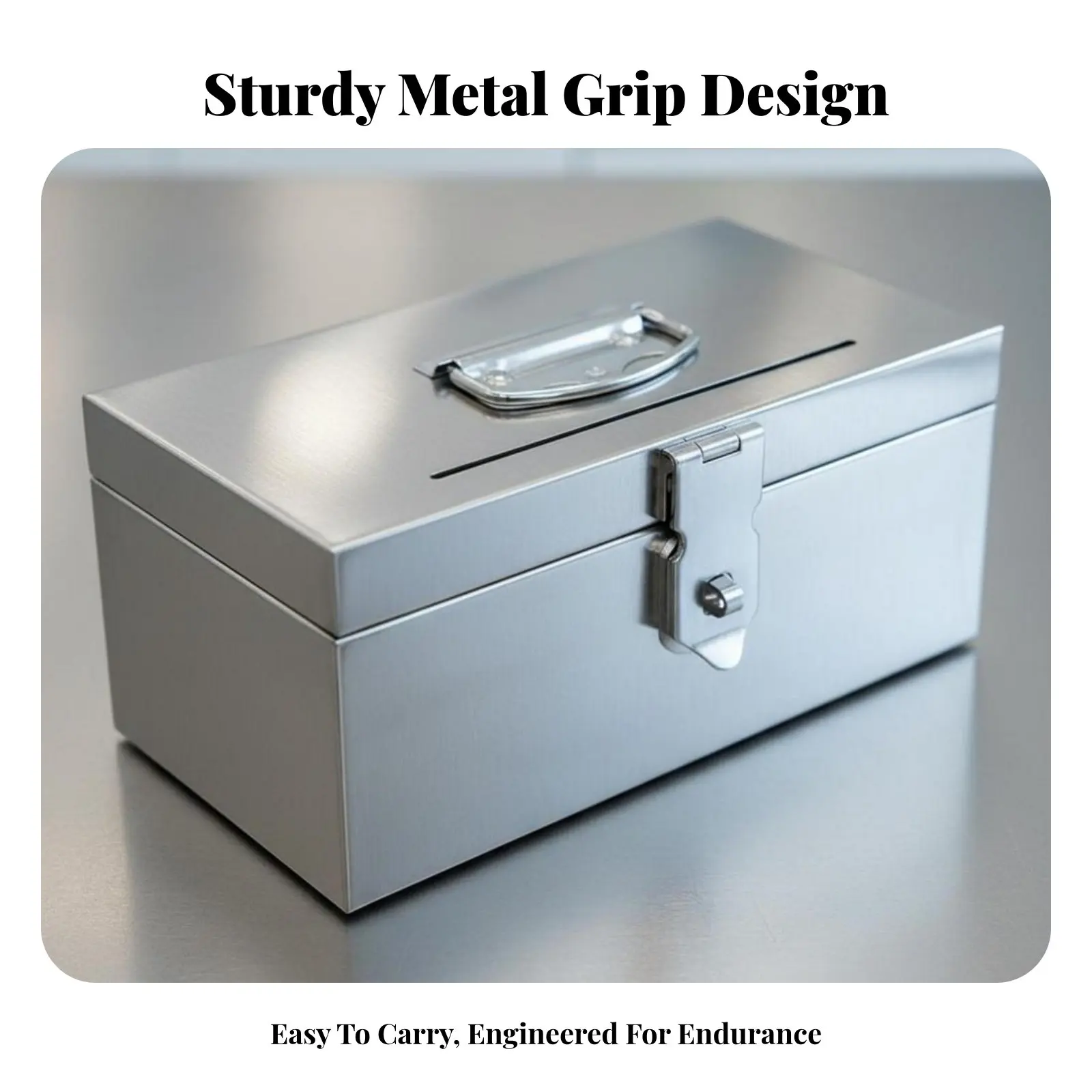 

Fastening Coin Bank Number Fasten Fasten Currency Box Fastenable Portable for Children, Vendors, Marketplace Stall, Yard Sales