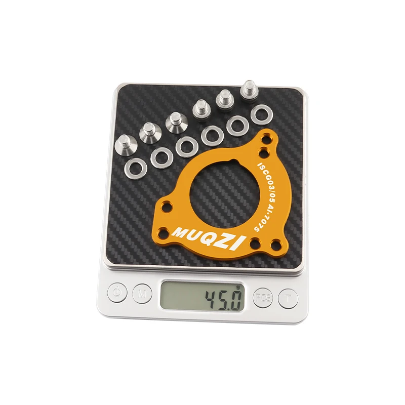 MUQZI Bottom Bracket Adapter Bike Chain Guide Conversion Mount Compatible with ISCG03 ISCG05