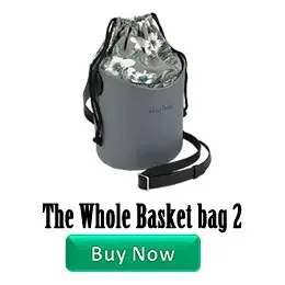 Tanqu New Drawstring Canvas Fabric Inner Pocket Lining for Obasket Obag Handbag Insert for O Basket O Bag