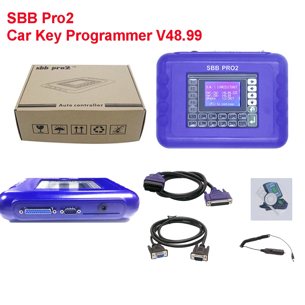 Car Key Programmer SBB PRO2 V48.99 batter than SBB V46.02 Auto Key Programmer Mini Zedbull cover most of All Cars V48.99