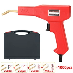 Plastic Welder Gun Hot Grampeador Máquina de solda Pistola de calor Ferro de solda Máquina de reparação de PVC Ferramentas de reparo de rachadura do carro