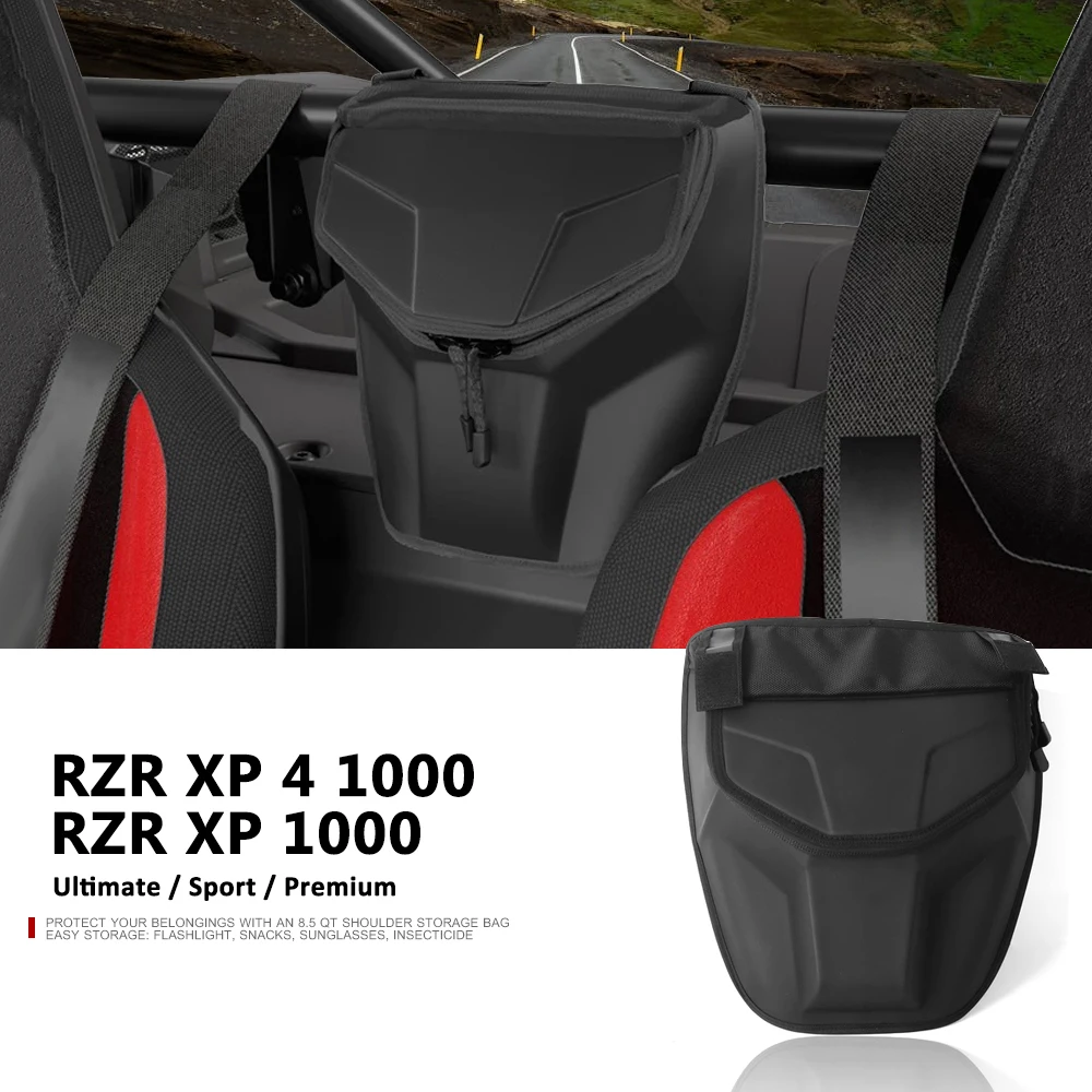 

UTV XP 4 Storage Bag Center Shoulder Console Box Between Seat Storage For Polaris RZR XP 1000 Ultimate XP4 1000 Sport 2024 2025