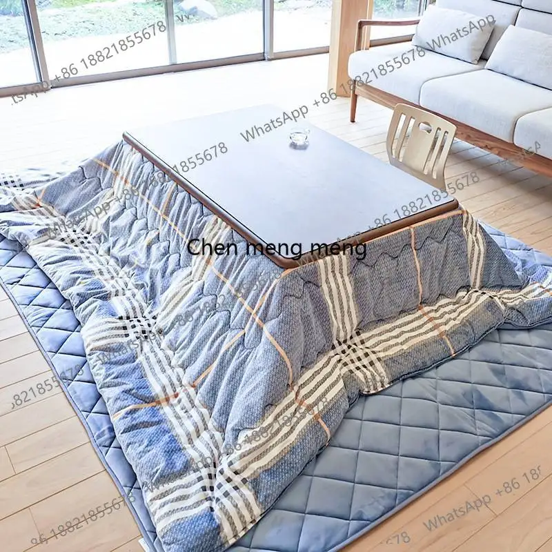 

4pcs/set Kotatsu Table Futon Carpet Heater Japanese-Style Stove Futon Winter Heating Table Hanging Heater with Comforter