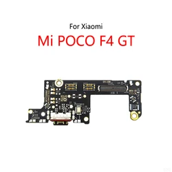 USB Charge Dock Port Socket Jack Plug Connector Flex Cable For Xiaomi Mi POCO F4 GT Pocophone Charging Board Module