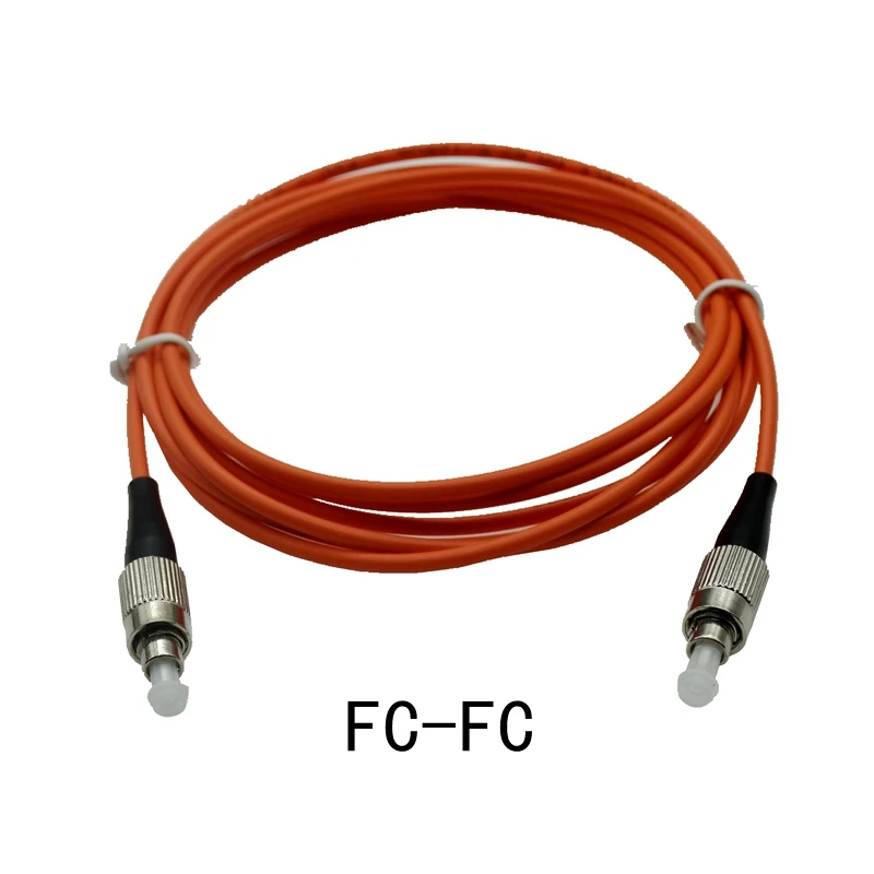 Cable fibra óptica multimodo OM3 UPC LC a SC FC ST dúplex