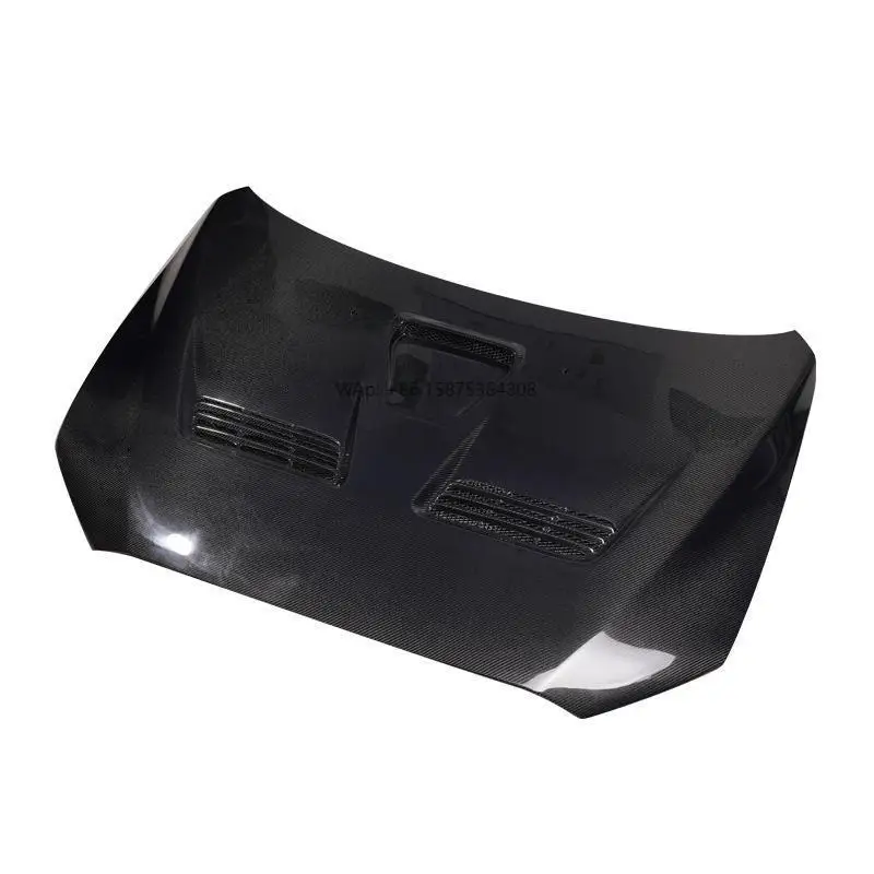 

Engine Hood Cover Carbon Fiber Front Bonnet Upgrade for Lancer Evo 2007-2015 Engine Hoods Car Exterior Accessories