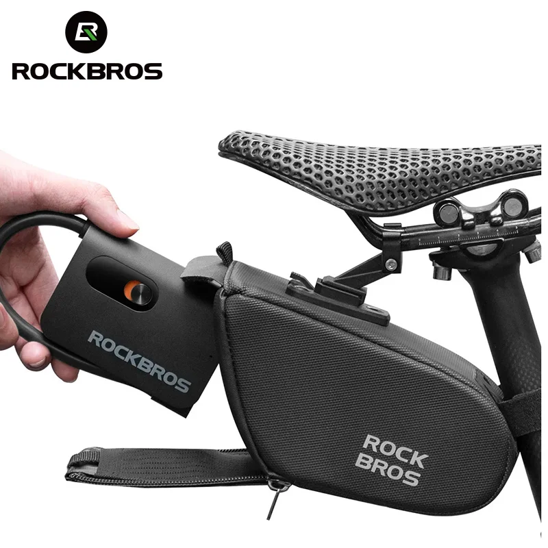 

ROCKBROS Electric Bicycle Pump Fast Charging Inflator Portable High Pressure Type-C Mini Electric Pump Cycling Pump Accessory