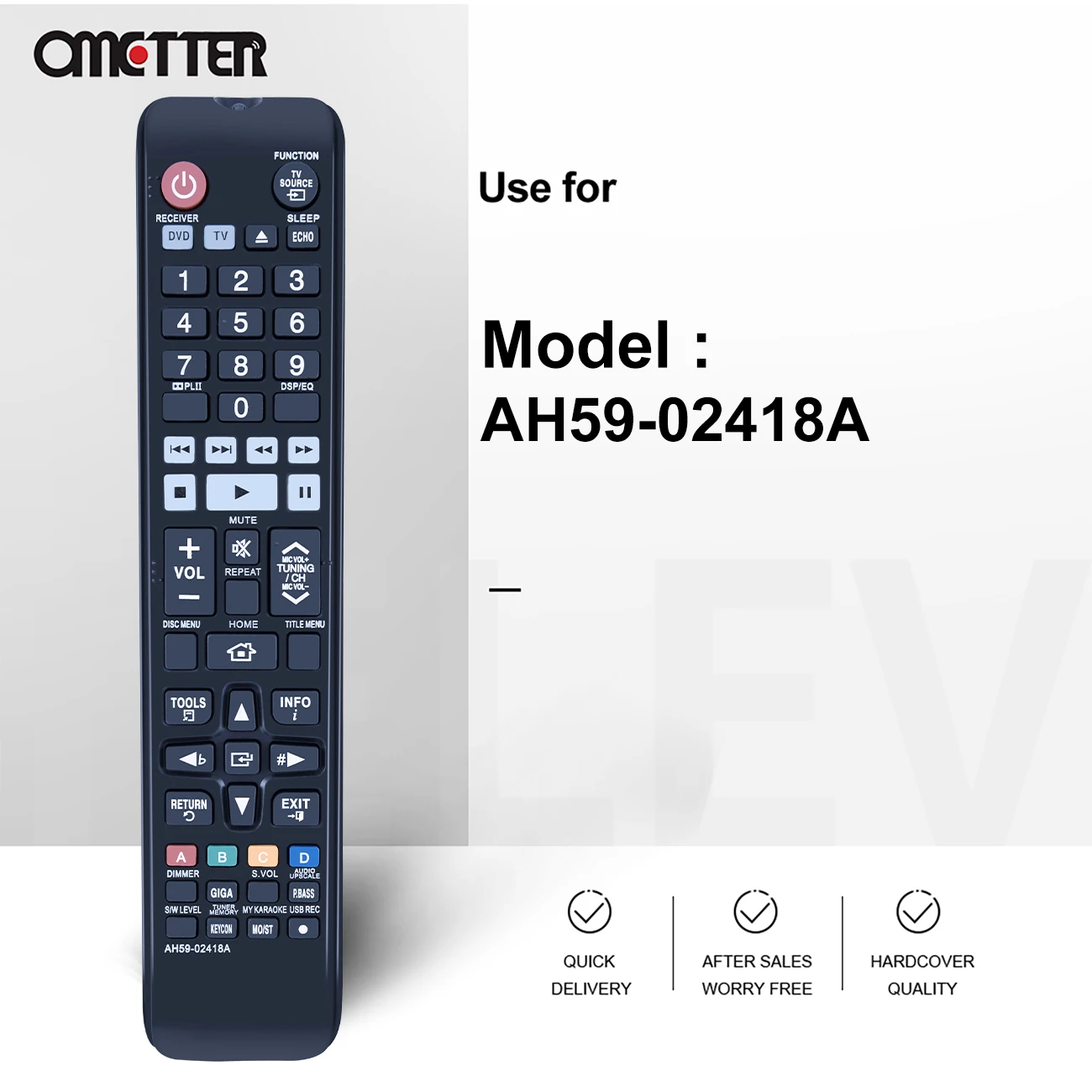 New AH59-02418A Remote Control Fit For Samsung Home Theater System HT-E450K HT-E550K/ZD E453K HT-E453HK HT-E445K