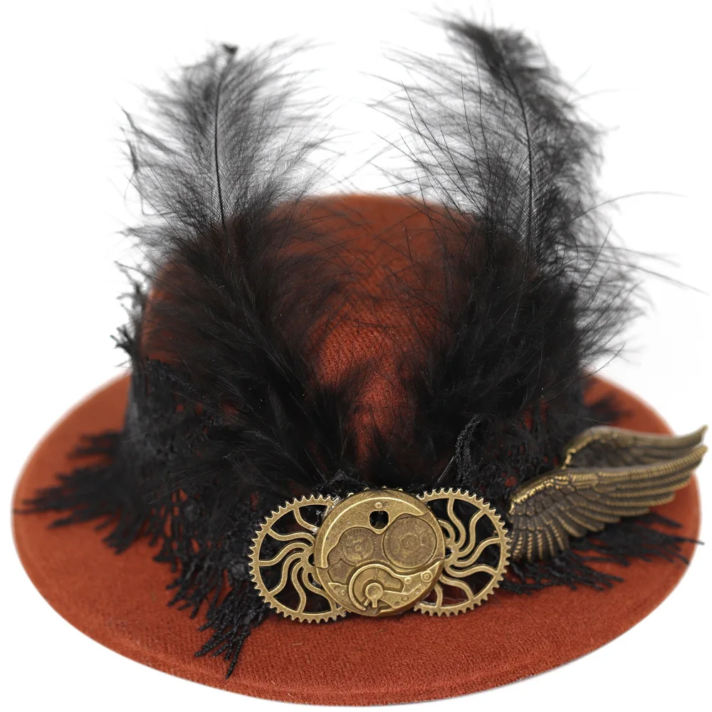 

Steampunk Top Hat For Men With Goggles Gay Hat Bowler Top Hat top hat Party Costume Carnival Nightclub