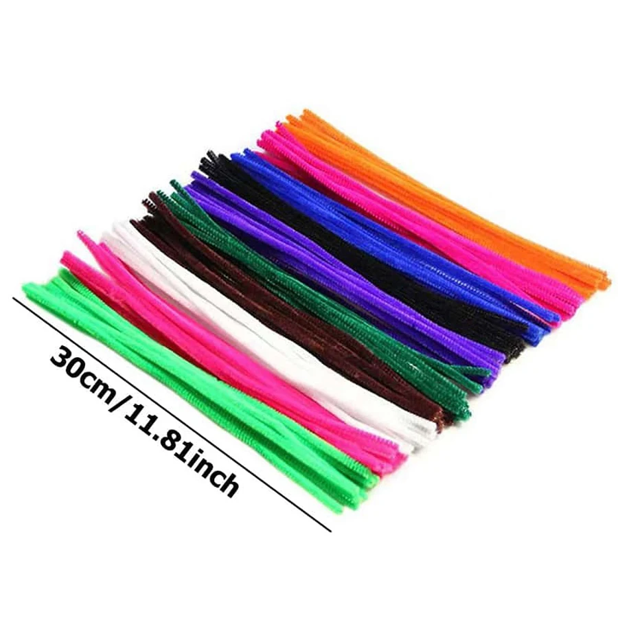 200/420pcs Craft Pipe Cleaners Colorful Chenille Stems for DIY Mom Gift Handmade Flower Bouquet, Heart Wreath Holiday Decoration view 6
