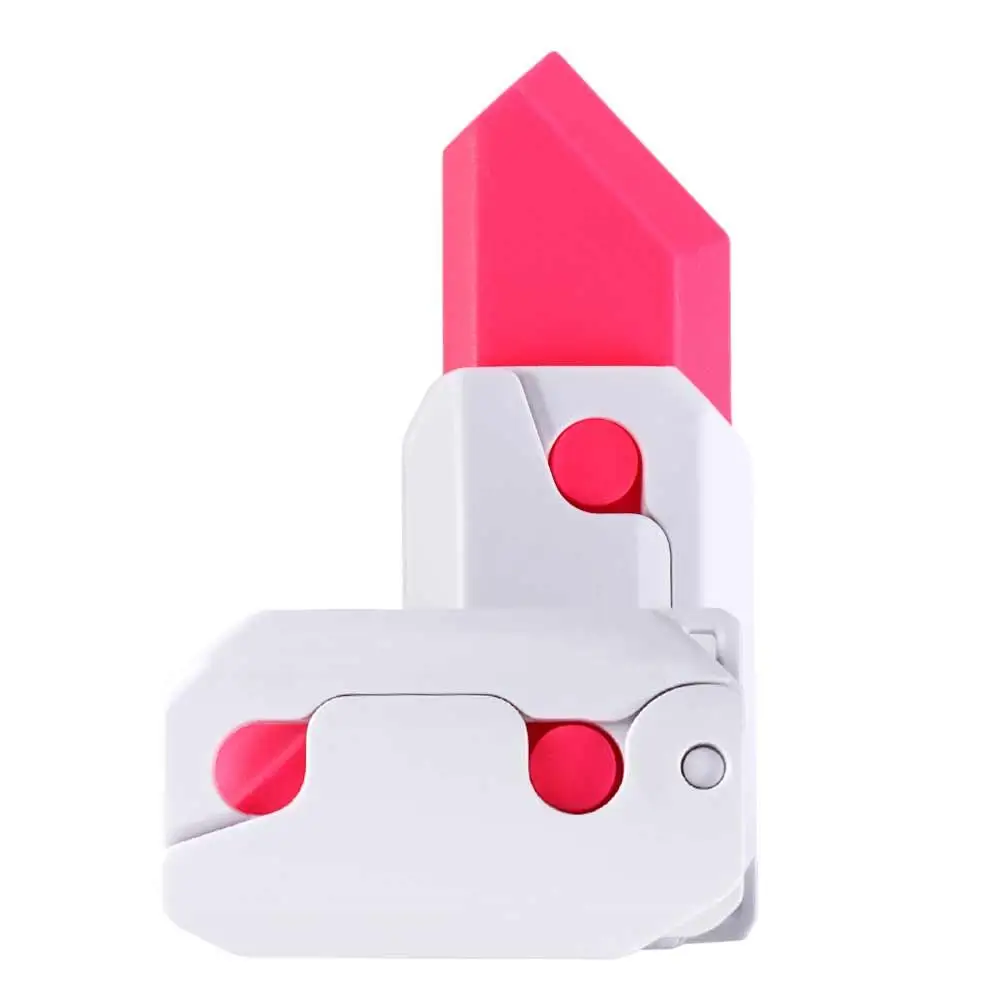 Cartoon Carrot 3D Gravity Carrot Push Card Gravity Radish Fidget Comb Toys 3D Printing Mini Model Halloween Toys Adults Gifts