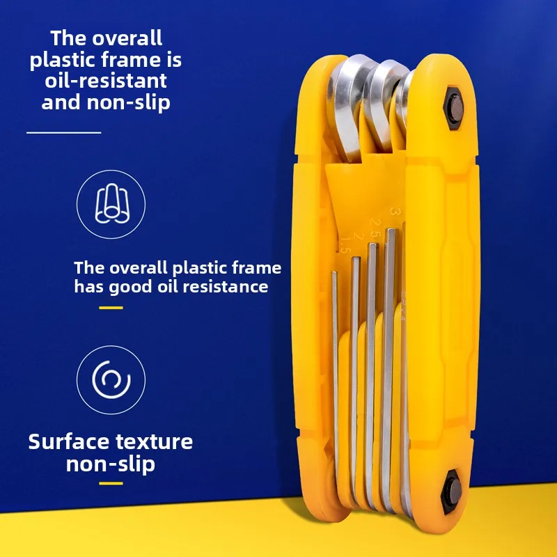 ديلي 8/9 قطعة للطي عرافة مفتاح الربط مجموعة Cr-v المواد الصلب مسدس المقبس كهربائي المحمولة إصلاح الأدوات اليدوية وجع أطقم #5