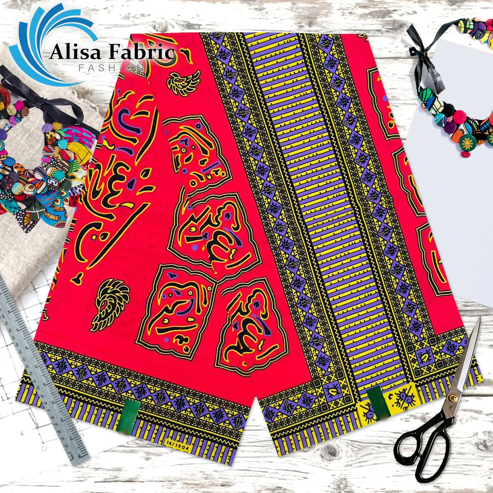 

2025 Hot Sales hollandais African wax print fabric 100% cotton 6 yards for wedding nigerian fabric dresses for gift