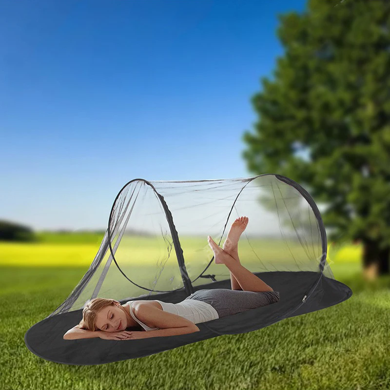 Ship Type Hand Thrown Mosquito Net Outdoor Camping Tent Summer Mosquito Net Portable Field Marching Bed Mosquito Proof Tent
