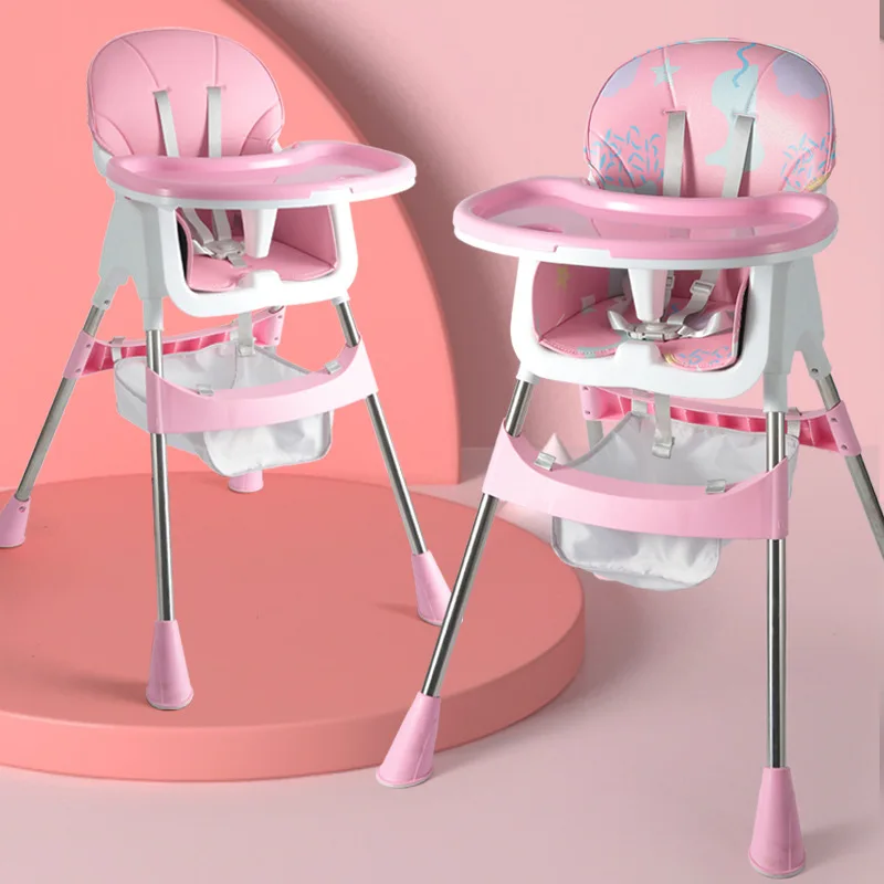 Baby Dining Chair Children Portable Household Chair Dining Table Chair Multi-functional Baby Dining Table Learning To Sit