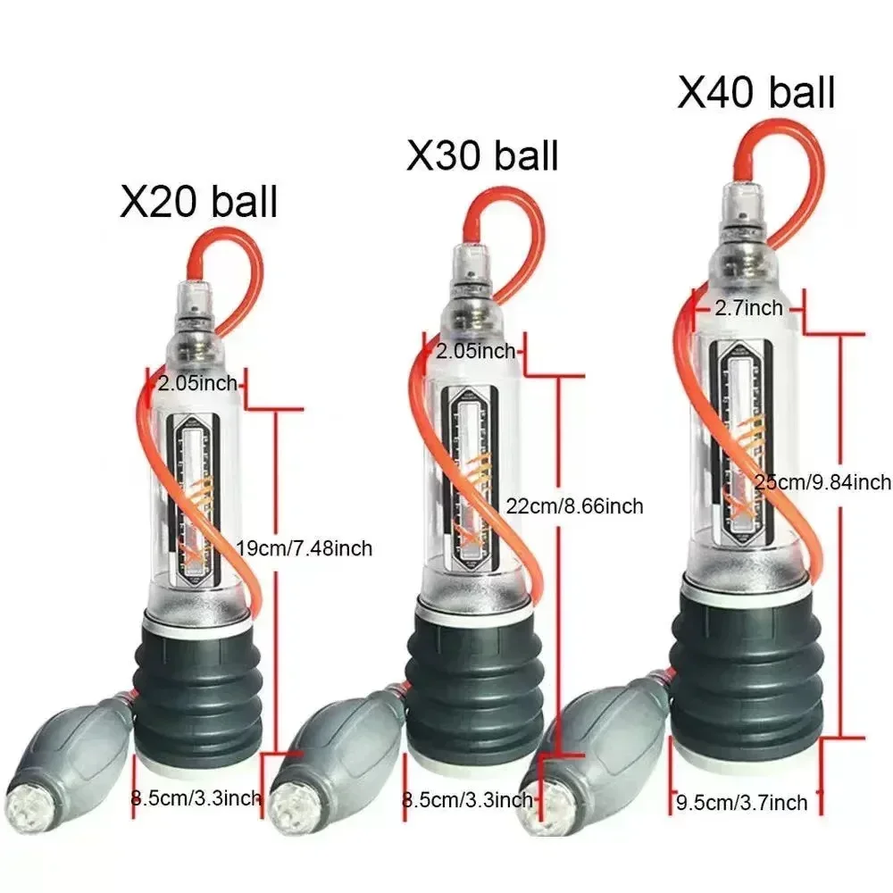 Bomba de pênis masculina bomba de vácuo de água adultos brinquedos sexuais para homens bomba de ampliação do pênis extensor pau exercícios glans trainer