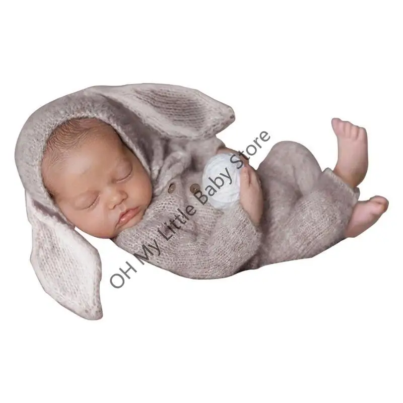 

M76c вязаный комбинезон с подходящим подарком для детского душа с большим уходом для младенцев 0-1 месяца