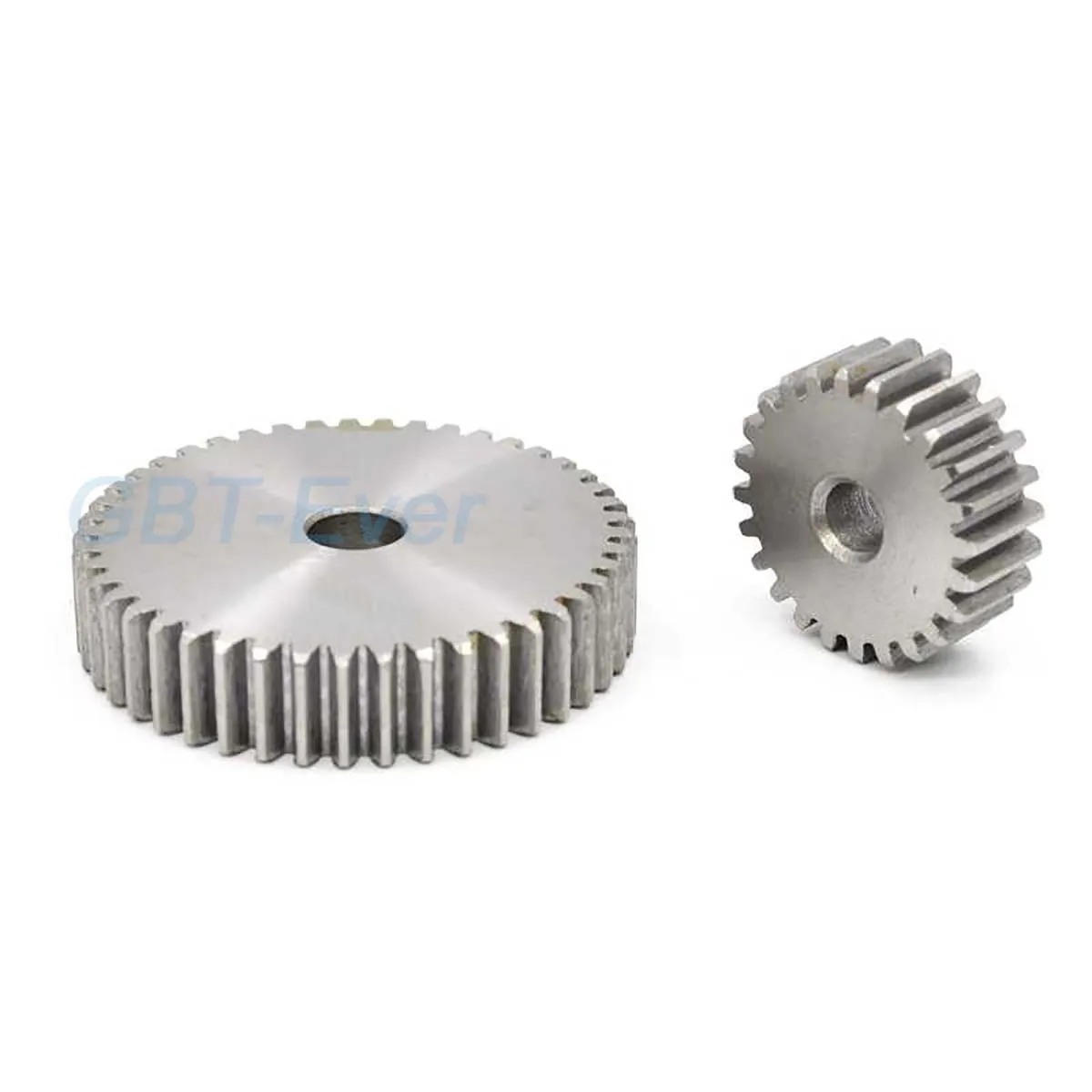 1Pcs 1M 12T-27T Pinion Spur Gear 1 Mod Cylindrical Flat Gear 12/13/14/15/16/17/18/19/20/21/22/23/24/25/26/27 Teeth 45# Steel