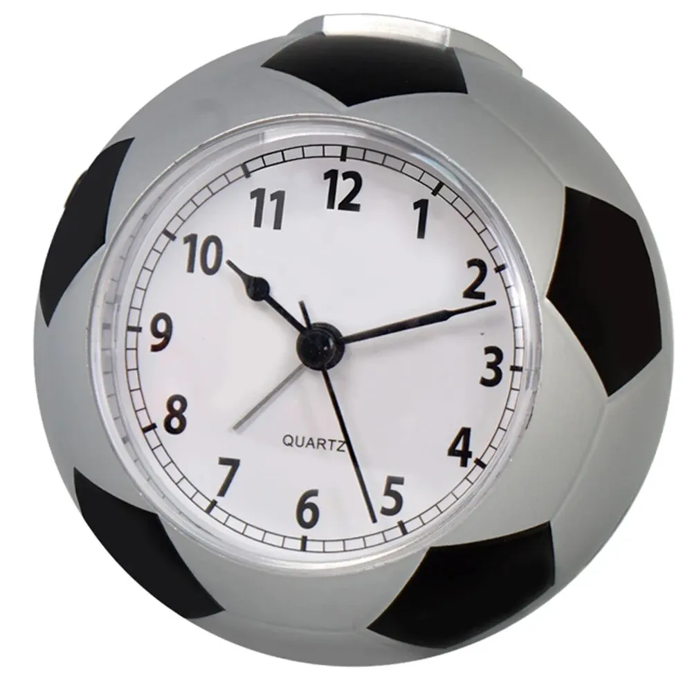 Soccer Ball Alarm Clock, Silent Table Clock 3D Football Shaped Student Cartoon Cute Clock, Birthday Gifts For Boys Girls