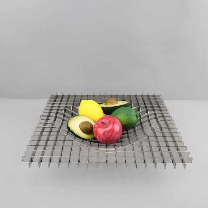 

Современная простая металлическая полая тарелка для фруктов, декоративный элемент для моделирования интерьера, тумбы под телевизор, домашнего рабочего стола, журнального столика, украшение для гостиной