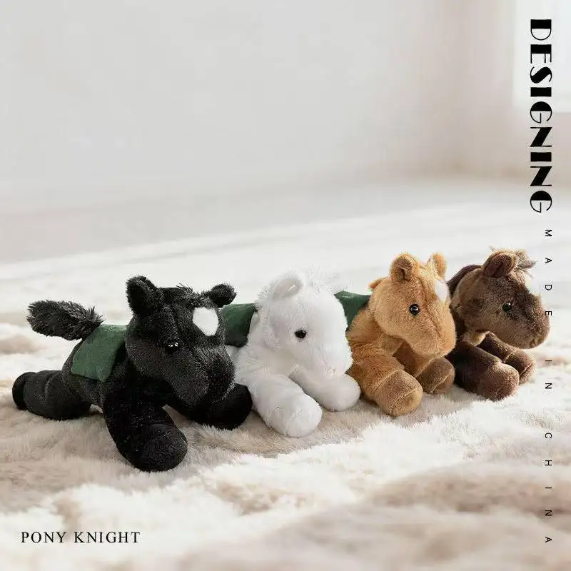 L'ultima bambola di pony curativa incline Kawaii bambola di peluche ripiena cartone animato anime regalo carino per bambini bambole divertenti Natale