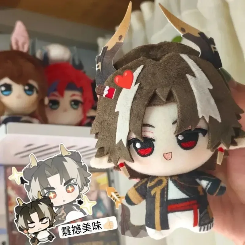 10cm Anime juego Arknights Logos sacerdotisa Kawaii Cosplay muñeca  algodón estrella  mar cuerpo dibujos animados Mini peluches