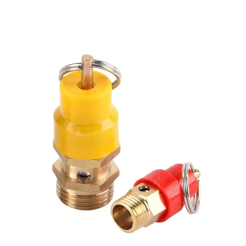 Air Compressor Safety Relief Valve Air Gas Pressure Release Regulator 1/8\