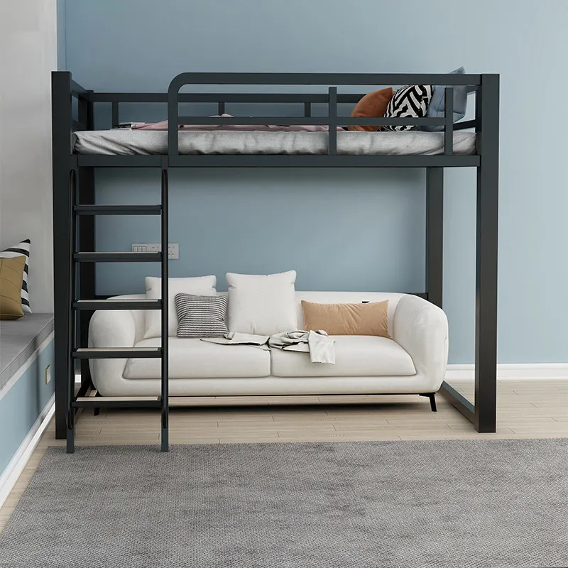 6CM super rough loftbed elevated bed duplex second floor bed loft empty small apartment single upper floor high and low